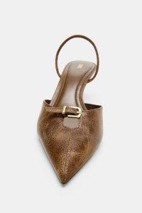 کفش زنانه پشت‌باز سگک‌دار زارا – ZARA