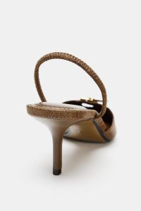 کفش زنانه پشت‌باز سگک‌دار زارا – ZARA