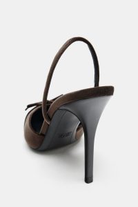 کفش زنانه پشت‌باز پاشنه بلند زارا – ZARA
