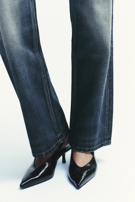 کفش زنانه پشت‌باز پاشنه بلند زارا – ZARA