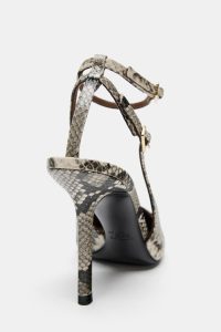 کفش زنانه پشت‌باز پاشنه‌دار طرح حیوانات زارا – ZARA