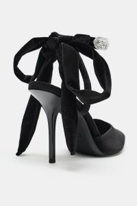 کفش زنانه پشت‌باز کریستالی زارا – ZARA