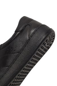 کفش زنانه چرم مشکی بندی راحتی دری مد