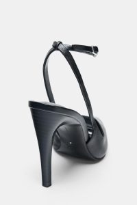 کفش زنانه چرم پاشنه بلند زارا – ZARA