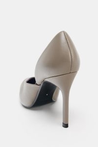 کفش زنانه چرم پاشنه بلند زارا – ZARA