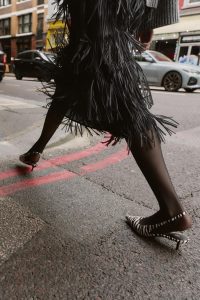 کفش زنانه چرمی چاپ حیوانی زارا – ZARA