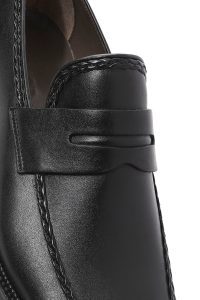 کفش لوفر رسمی مردانه مشکی چرمی دری مد