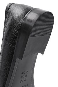 کفش لوفر رسمی مردانه مشکی چرمی دری مد