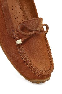 کفش لوفر زنانه جیر توبا منگوله‌دار دری مد