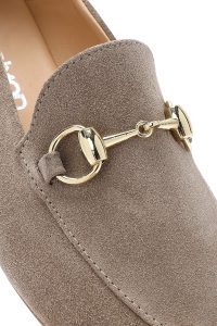 کفش لوفر زنانه جیر ویزون سگک‌دار مدل ماسکولن دری مد