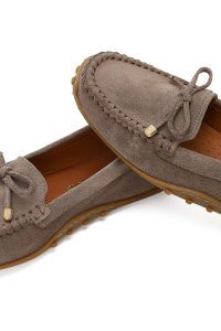 کفش لوفر زنانه جیر ویزون منگوله‌دار دری مد