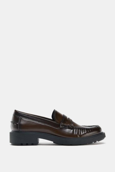 کفش لوفر زنانه رویه ساده زارا – ZARA