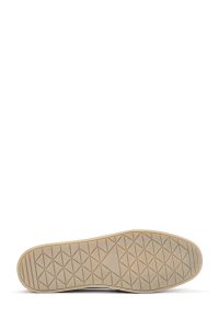 کفش لوفر زنانه چرم جیر بژ با نگین دری مد