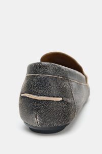 کفش لوفر زنانه چرمی افکت کهنه زارا – ZARA