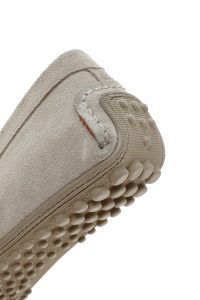 کفش لوفر مردانه جیر بژ دری مد