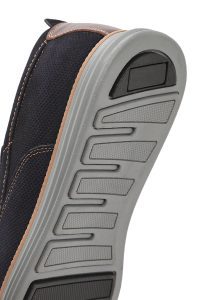 کفش لوفر مردانه جیر سرمه‌ای کژوال دری مد