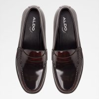 کفش لوفر مردانه زرشکی آلدو LUDOVIK – ALDO