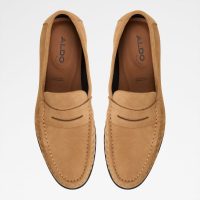 کفش لوفر مردانه شتری آلدو SPEAKEASY – ALDO