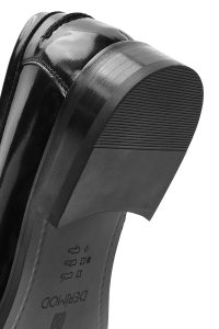 کفش لوفر مردانه چرم مشکی کلاسیک دری مد