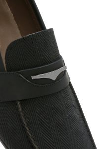 کفش لوفر مردانه چرم مشکی کژوال دری مد