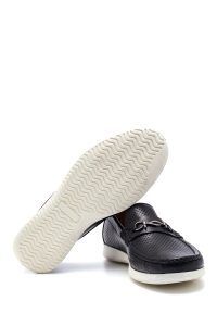 کفش لوفر مردانه چرم مشکی کژوال دری مد