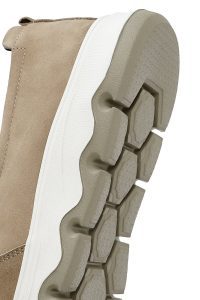 کفش لوفر مردانه چرم نوبوک بژ ویزون راحتی دری مد