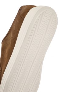 کفش مردانه جیر عسلی بندی کژوال دری مد