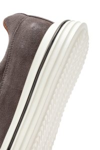 کفش مردانه جیر ویزون بندی کژوال با زیره ضخیم دری مد