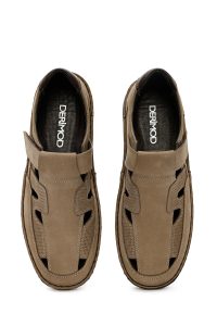 کفش مردانه نبوک بژ کژوال دری مد