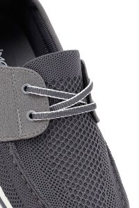 کفش مردانه پارچه‌ای خاکستری بندی کژوال Derimod Zero