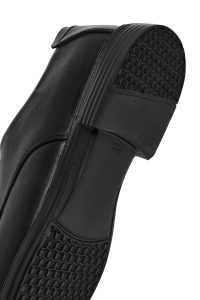 کفش مردانه چرم مشکی بندی کژوال دری مد