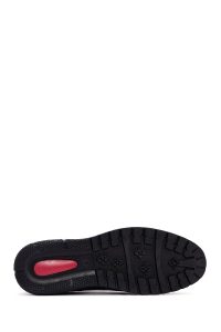 کفش مردانه چرم مشکی بندی کژوال دری مد