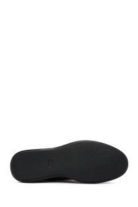 کفش مردانه چرم مشکی بندی کژوال دری مد