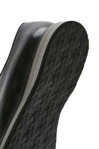 کفش مردانه چرم مشکی بندی کژوال دری مد