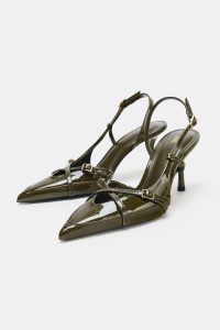 کفش پاشنه بلند زنانه بندی سگک‌دار زارا – ZARA