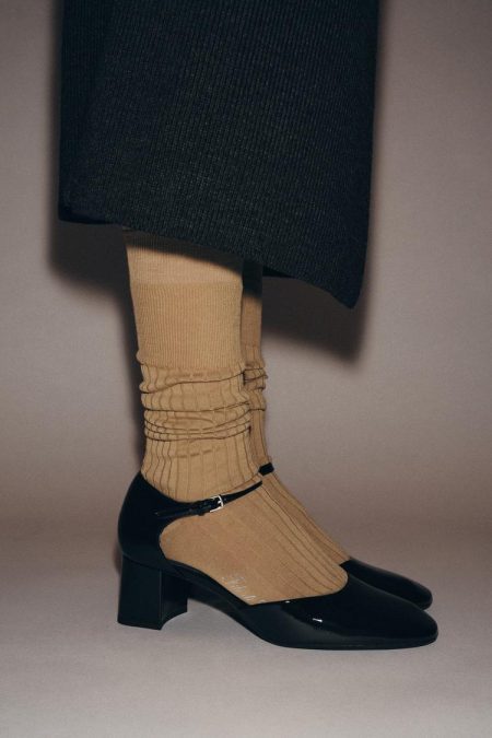کفش پاشنه بلند زنانه ورنی مصنوعی ماری جین زارا – ZARA