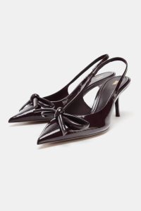 کفش پاشنه بلند زنانه پاپیونی زارا – ZARA