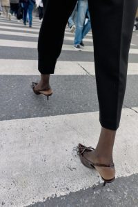 کفش پاشنه بلند زنانه پاپیونی زارا – ZARA