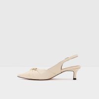 کفش پاشنه‌دار زنانه بژ پشت باز آلدو KALORE-TR – ALDO