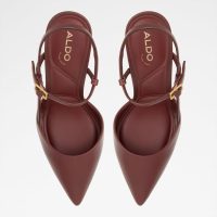 کفش پاشنه‌دار زنانه زرشکی آلدو DARABRIVER – ALDO