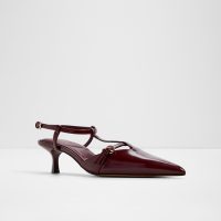 کفش پاشنه‌دار زنانه زرشکی پشت باز آلدو GALATRIX – ALDO