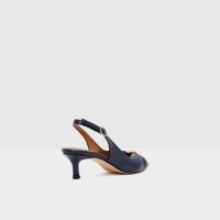 کفش پاشنه‌دار زنانه سرمه‌ای پشت باز آلدو KALORE-TR – ALDO