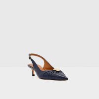 کفش پاشنه‌دار زنانه سرمه‌ای پشت باز آلدو KALORE-TR – ALDO