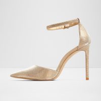 کفش پاشنه‌دار زنانه طلایی آلدو DERPERLA – ALDO