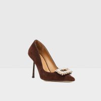 کفش پاشنه‌دار زنانه قهوه‌ای آلدو LUZERN-TR – ALDO
