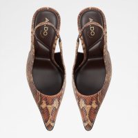 کفش پاشنه‌دار زنانه قهوه‌ای آلدو RE-SAMANTHA – ALDO