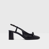 کفش پاشنه‌دار زنانه مشکی پشت باز آلدو STASIA-TR – ALDO