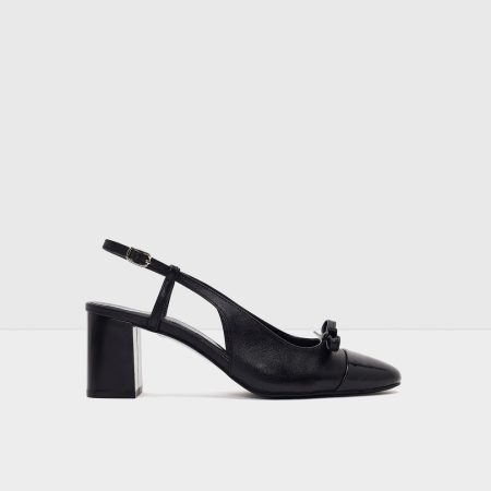 کفش پاشنه‌دار زنانه مشکی پشت باز آلدو STASIA-TR – ALDO