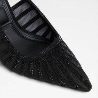 کفش پاشنه‌دار زنانه مشکی پشت باز ELUSE – ALDO