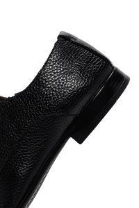 کفش کلاسیک مردانه مشکی چرمی بنددار برند دریمود دری مد